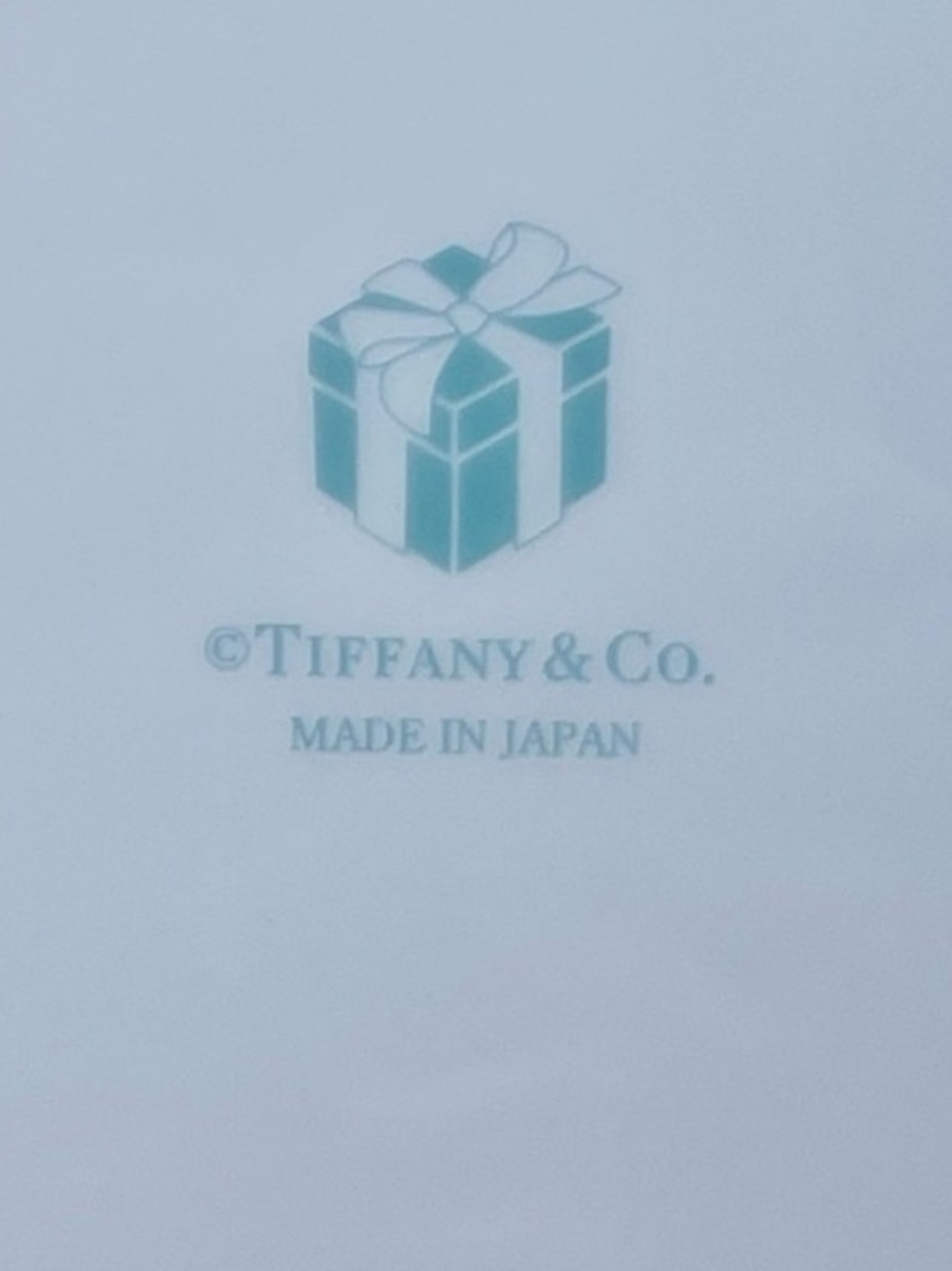 Tiffany & Co. Square Dinner Plate